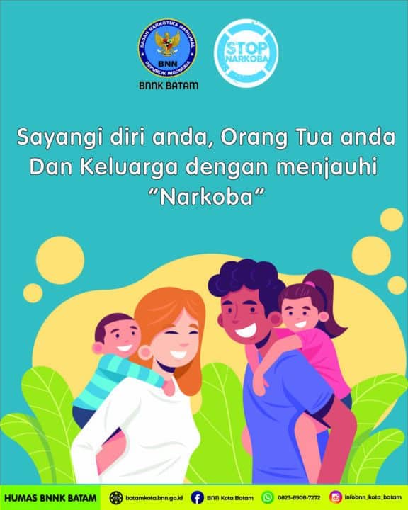 Poster Pencegahan Pemberantasan Penyalahgunaan dan Peredaran Gelap Narkoba