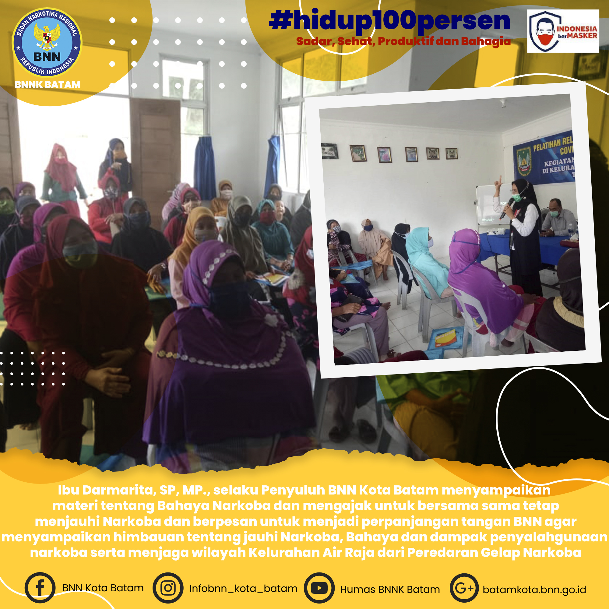 BNN Kota Batam melaksanakan Sosialisasi tentang Narkoba Kepada Security Nagoya Valley Residence BNN Kota Batam melaksanakan Sosialisasi tentang Narkoba Kepada Security Nagoya Valley Residence
