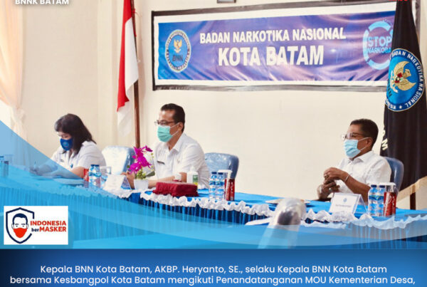Penandatanganan Nota Kesepahaman antara Badan Narkotika Nasional (BNN) dengan Kementerian Desa, Pembangunan Daerah tertinggal dan Transmigrasi