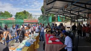 BNN Kota Batam menghadiri Undangan Pemusnahan barang bukti narkoba jenis Sabu, Pil Ekstasy dan Ganja.