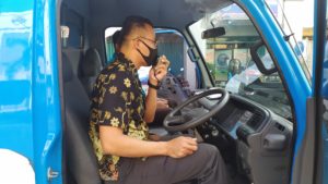 Kepala BNN Kota Batam AKBP, Heryanto, SE. Melaksanakan kegiatan pengecekan Mobil Dayamas