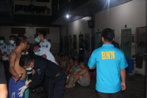 BNN Kota Batam razia Rutan Kelas II A Batam