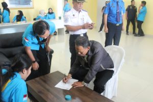 Jelang Hari Raya Natal 2019 dan Tahun Baru 2020, BNNK Batam melakukan Tes Urine di Pelabuhan Domestik Sekupang