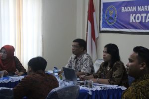 BNN Kota Batam melaksanakan Rapat Kerja Teknis Bulan Januari 2020