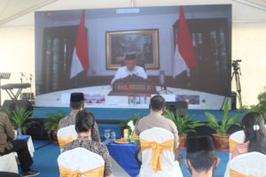 BNN Kota Batam rayakan HANI 2020 secara Virtual bersama Wakil Presiden RI serta BNN RI dan jajaran