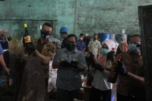 Pemusnahan Barang Bukti Tindak Pidana Umum-Pidum yang telah Berketentuan Hukum.