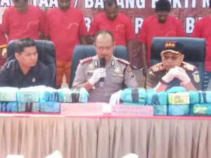 BNN Kota Batam turut memusnakan Barang Bukti hasil tangkapan Satres Narkoba Polresta Barelang