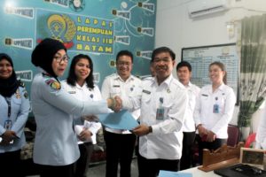 BNN Kota Batam dan Lapas Perempuan Kelas II B Batam Teken MoU Pemberantasan Narkoba