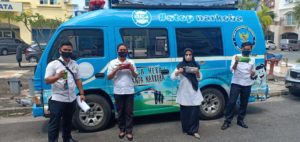 BNN Kota Batam Peduli dalam upaya memutus penyebaran COVID-19.