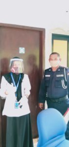 BNN Kota Batam Melaksanakan Sosialisasi kepada Security Pasar Mega Leganda