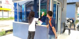 BNN Kota Batam melaksanakan Sosialisasi kepada Security Pasir Putih