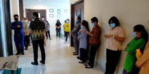 Penandatanganan MOU tentang P4GN antara BNN Kota Batam dan Sekolah Mondial Batam.