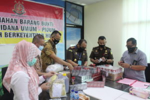 Pemusnahan Barang Bukti Tindak Pidana Umum-Pidum yang telah Berketentuan Hukum.