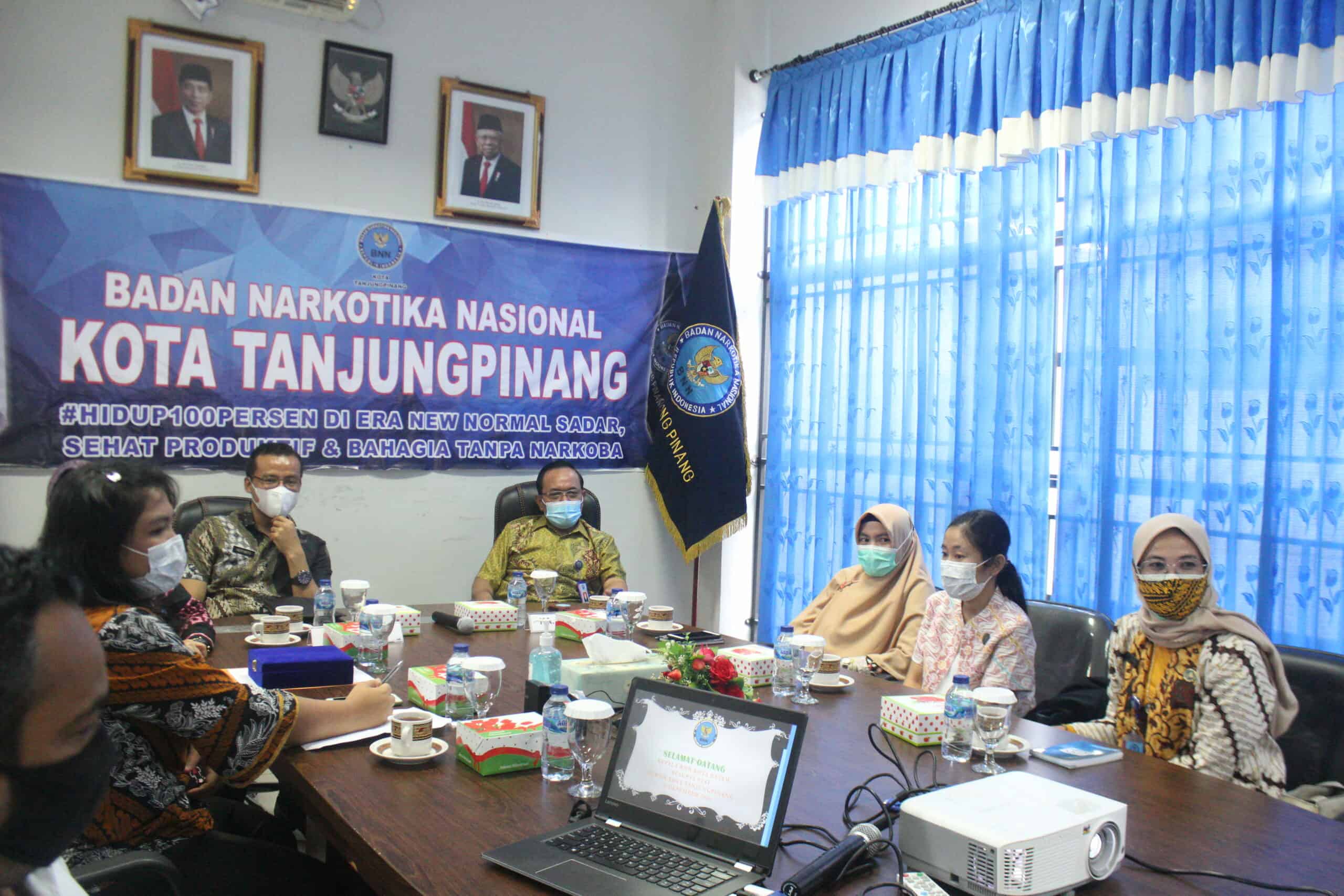Kordinasi Kelembagaan Terkait Pencanangan Zona Integritas dan Pelaksanaan Program Pascarehabilitasi Di BNN Kota Tanjung Pinang Kordinasi Kelembagaan Terkait Pencanangan Zona Integritas dan Pelaksanaan Program Pascarehabilitasi Di BNN Kota Tanjung Pinang