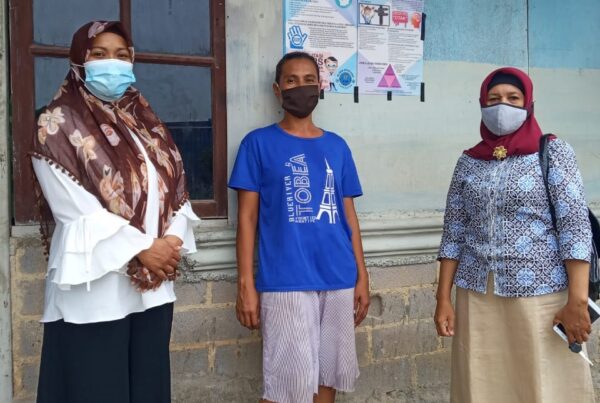 Kegiatan Penjangkauan Tim RBM kepada masyarakat di Ruli Pulo Mas