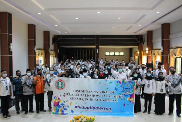 Diseminasi Informasi P4GN melalui Talkshow bersama PGRI Kota Batam