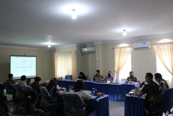 Monitoring dan Evaluasi TW 3 Tahun 2020 oleh BNNP KEPRI ke BNN Kota Batam