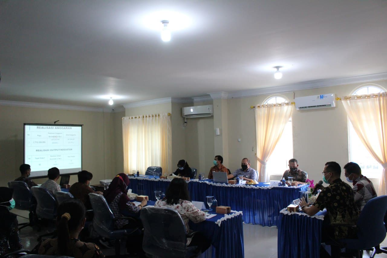 Monitoring dan Evaluasi TW 3 Tahun 2020 oleh BNNP KEPRI ke BNN Kota Batam Monitoring dan Evaluasi TW 3 Tahun 2020 oleh BNNP KEPRI ke BNN Kota Batam