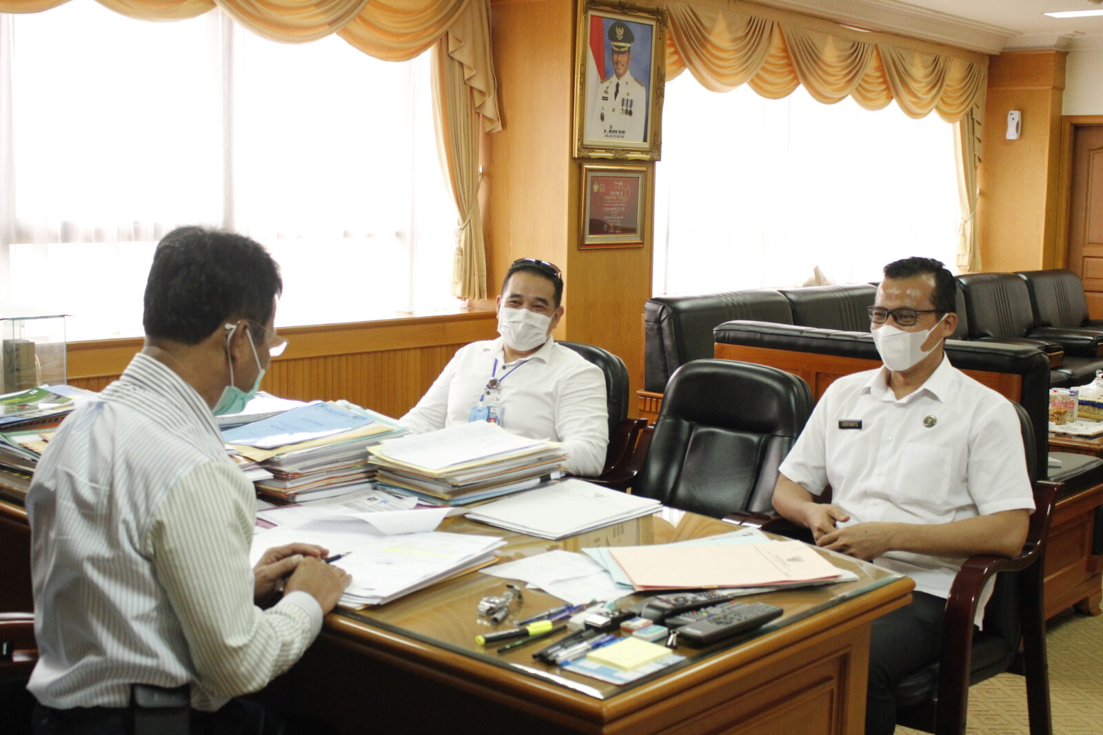 Kepala BNN Kota Batam melaksanakan Koordinasi dengan Walikota Baatam terkait rencana program P4GN Tahun 2021 Kepala BNN Kota Batam melaksanakan Koordinasi dengan Walikota Baatam terkait rencana program P4GN Tahun 2021