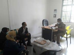 dalam Rangka Pembentukan Unit Intervensi Berbasis Masyarakat (IBM) BNN Kota Batam melaksanakan pemetaan lapangan di Kelurahan Taman Baloi
