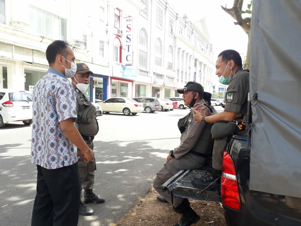 BNN Kota Batam melaksanakan kegiatan KIE Layanan Rehabilitasi kepada Satpol PP Batam Kota BNN Kota Batam melaksanakan kegiatan KIE Layanan Rehabilitasi kepada Satpol PP Batam Kota