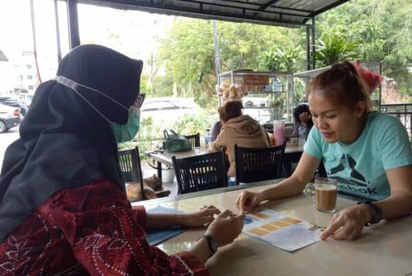 Pelaksanaan Kegiatan KIE Layanan Rehabilitasi kepada Masyarakat Perumahan Palm Spring