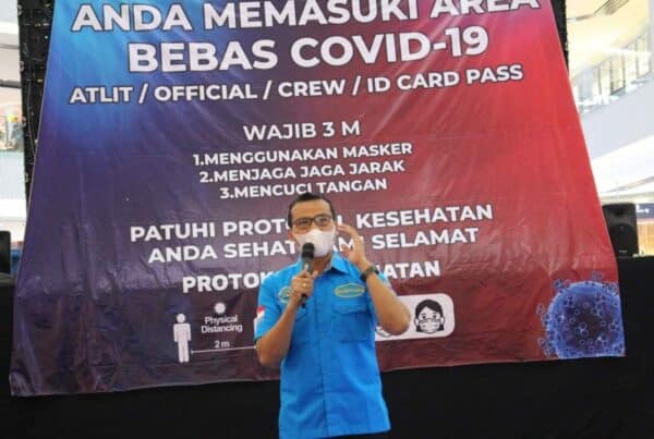 Komunikasi, Informasi dan Edukasi Program P4GN pada Turnamen Wushu Sanda Junior Champion Komunikasi, Informasi dan Edukasi Program P4GN pada Turnamen Wushu Sanda Junior Champion