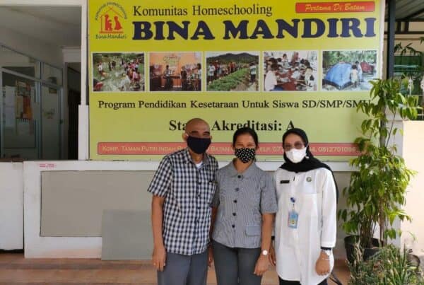 Informasi dan Edukasi P4GN kepada tenaga pendidik di lingkungan Pendidikan Home Schooling Bina Mandiri Batam.