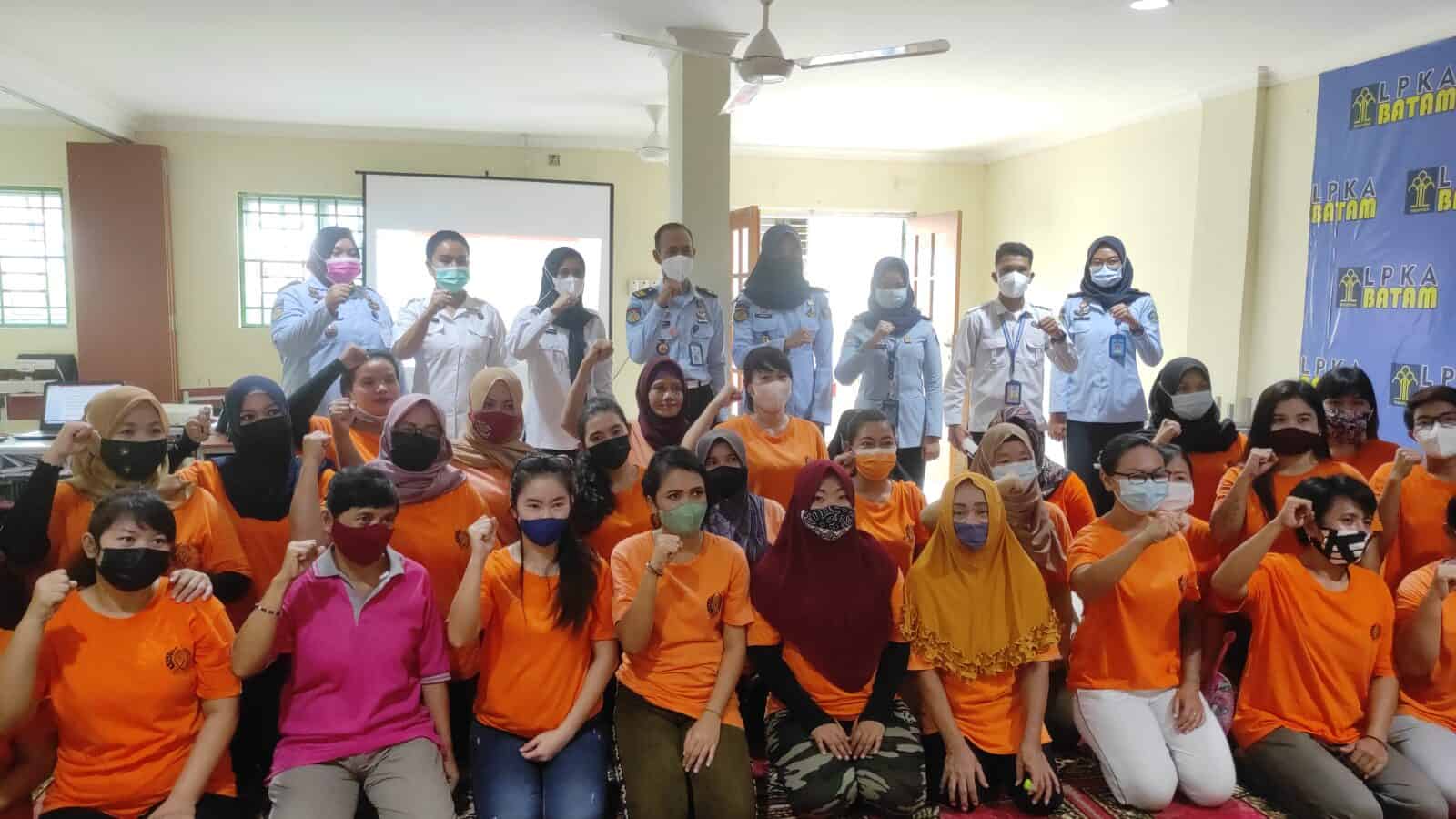 Kegiatan Komunikasi, informasi dan Edukasi dalam Pelaksanaan P4GN di Lingkungan LPP kelas IIB Batam Kegiatan Komunikasi, informasi dan Edukasi dalam Pelaksanaan P4GN di Lingkungan LPP kelas IIB Batam