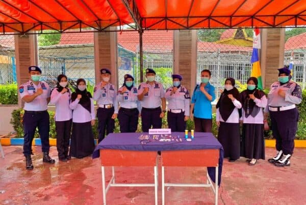 BNN Kota Batam melaksanakan kegiatan Razia gabungan dalam Rangka memperingati Hari Bakti Pemasyarakatan ke -57