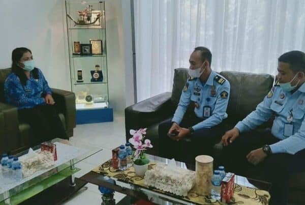 Kunjungan Lembaga Permasyarakatan Perempuan kelas IIB Batam di Kantor BNN kota Batam