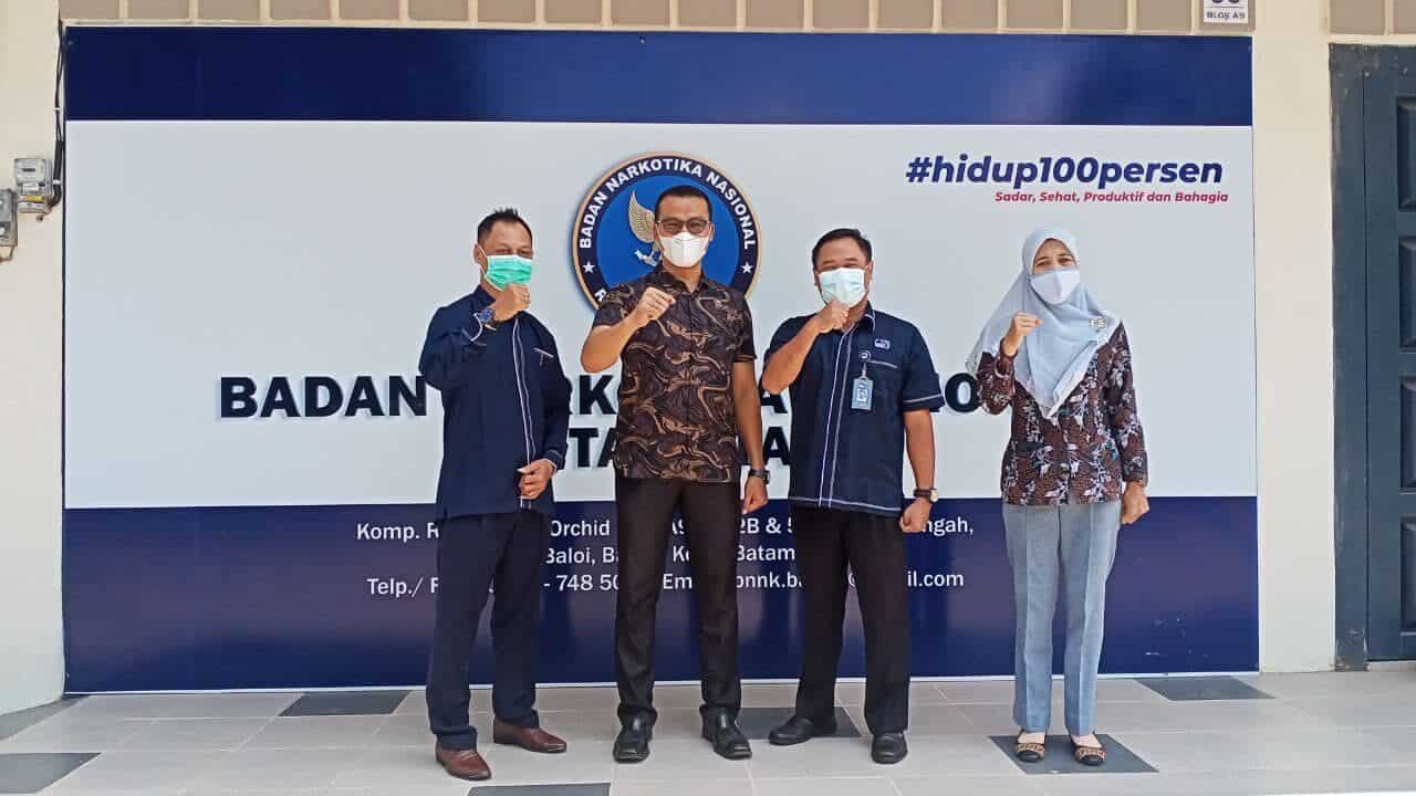 Audiensi RRI Batam dalam Rangka Sinergitas Program P4GN dengan BNN Kota Batam Audiensi RRI Batam dalam Rangka Sinergitas Program P4GN dengan BNN Kota Batam