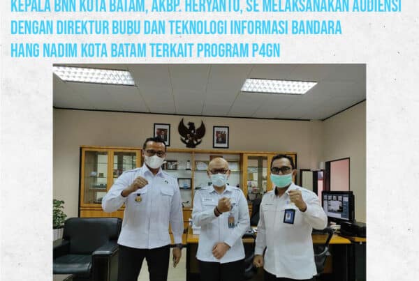 Kepala BNN Kota Batam,AKBP. Heryanto, SE., melaksanakan kunjungan ke Bandar Udara Hang Nadim Kota Batam Kepala BNN Kota Batam,AKBP. Heryanto, SE., melaksanakan kunjungan ke Bandar Udara Hang Nadim Kota Batam