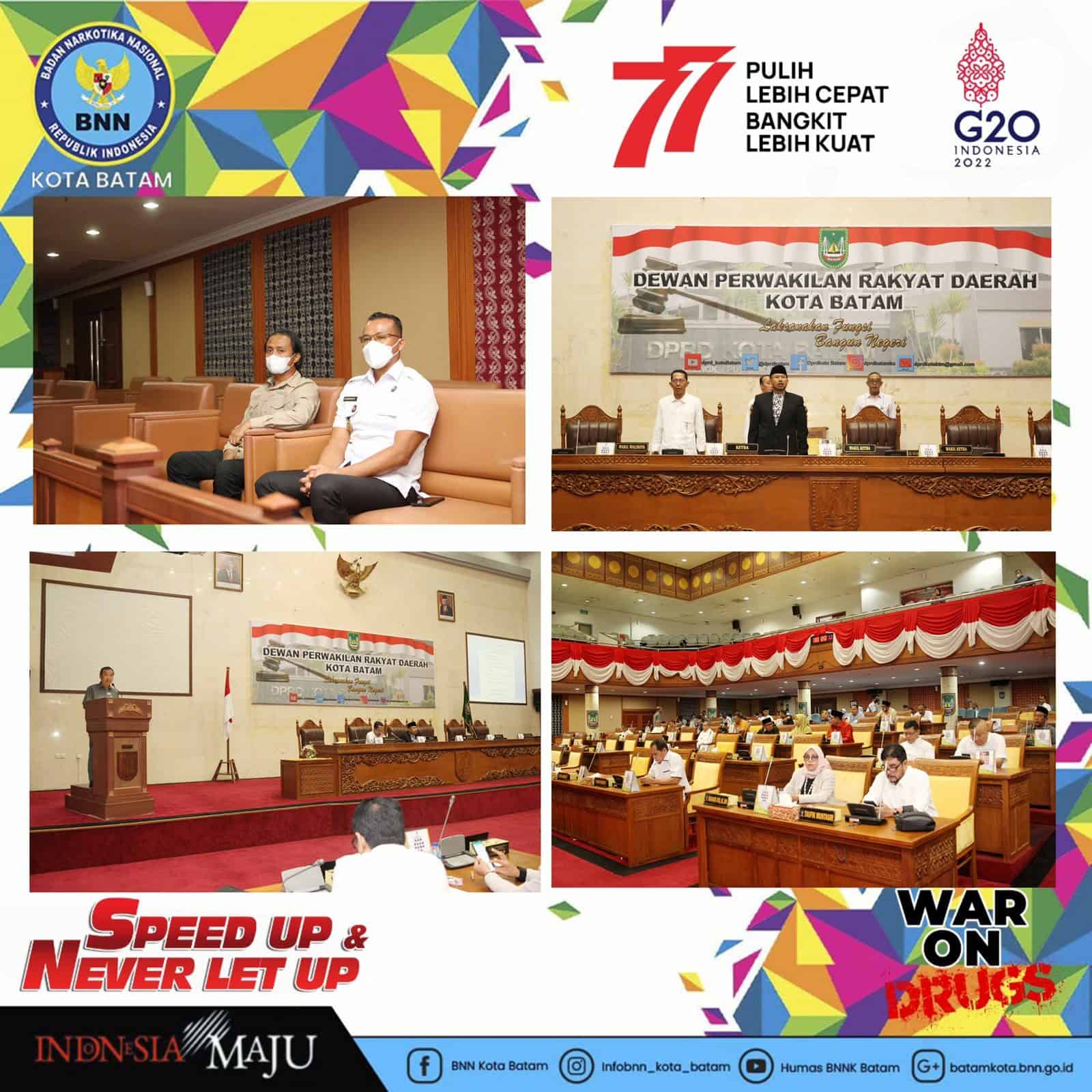 Rapat Paripurna ke-5 DPRD Kota Batam Masa Persidangan Tahun 2022 Rapat Paripurna KE-5 DPRD Kota Batam Masa Persidangan Tahun 2022