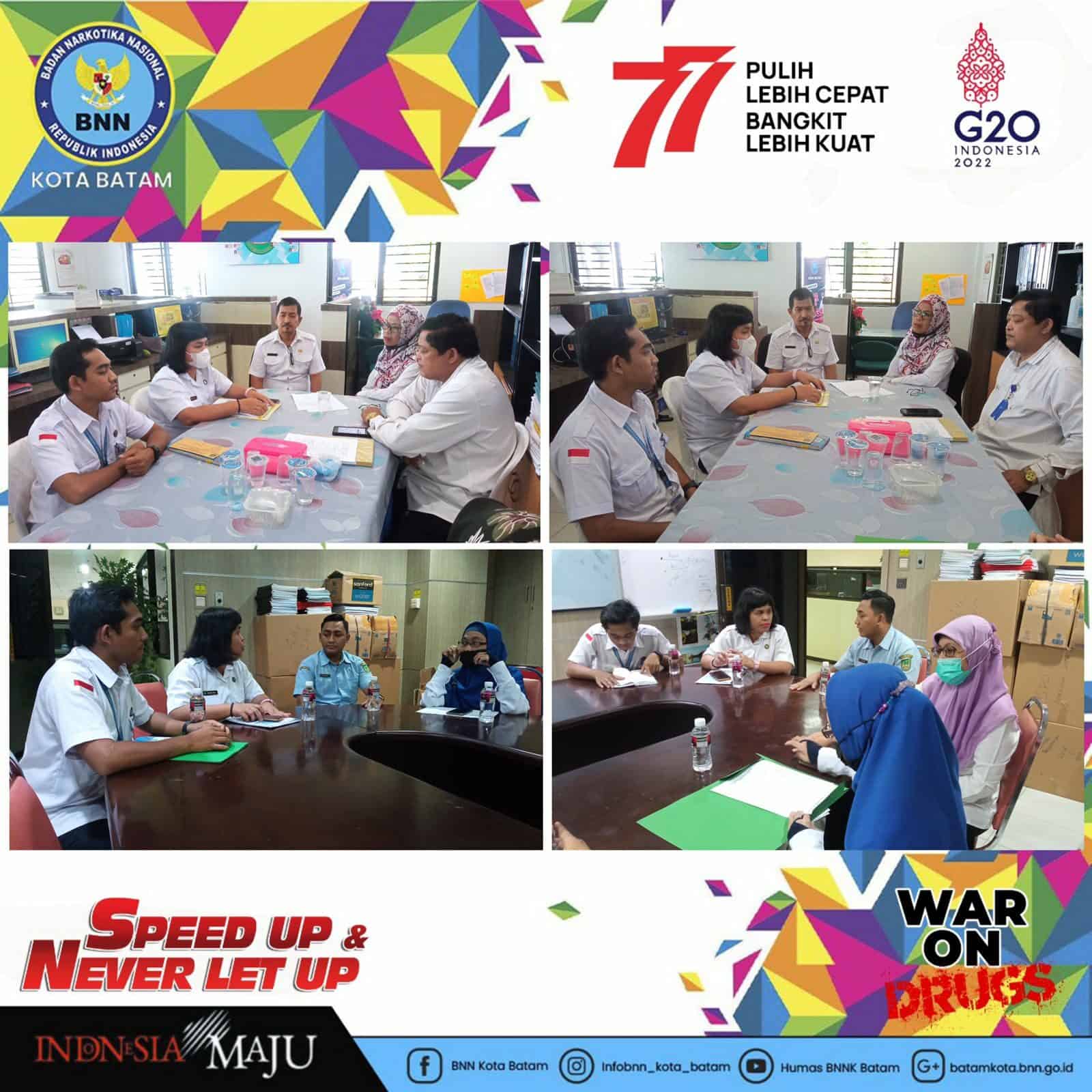 Koordinasi Peningkatan Kemampuan Para PIC terkait Penginputan B12 RAN P4GN sesuai Inpres No. 02 Tahun 2020 di Kantor Bapelitbangda Kota Batam dan Kelurahan Batu Merah Kota Batam Koordinasi Peningkatan Kemampuan Para PIC terkait Penginputan B12 RAN P4GN sesuai Inpres No.02 Tahun 2020 di Kantor Bapelitbangda Kota Batam dan Kelurahan Batu Merah Kota Batam