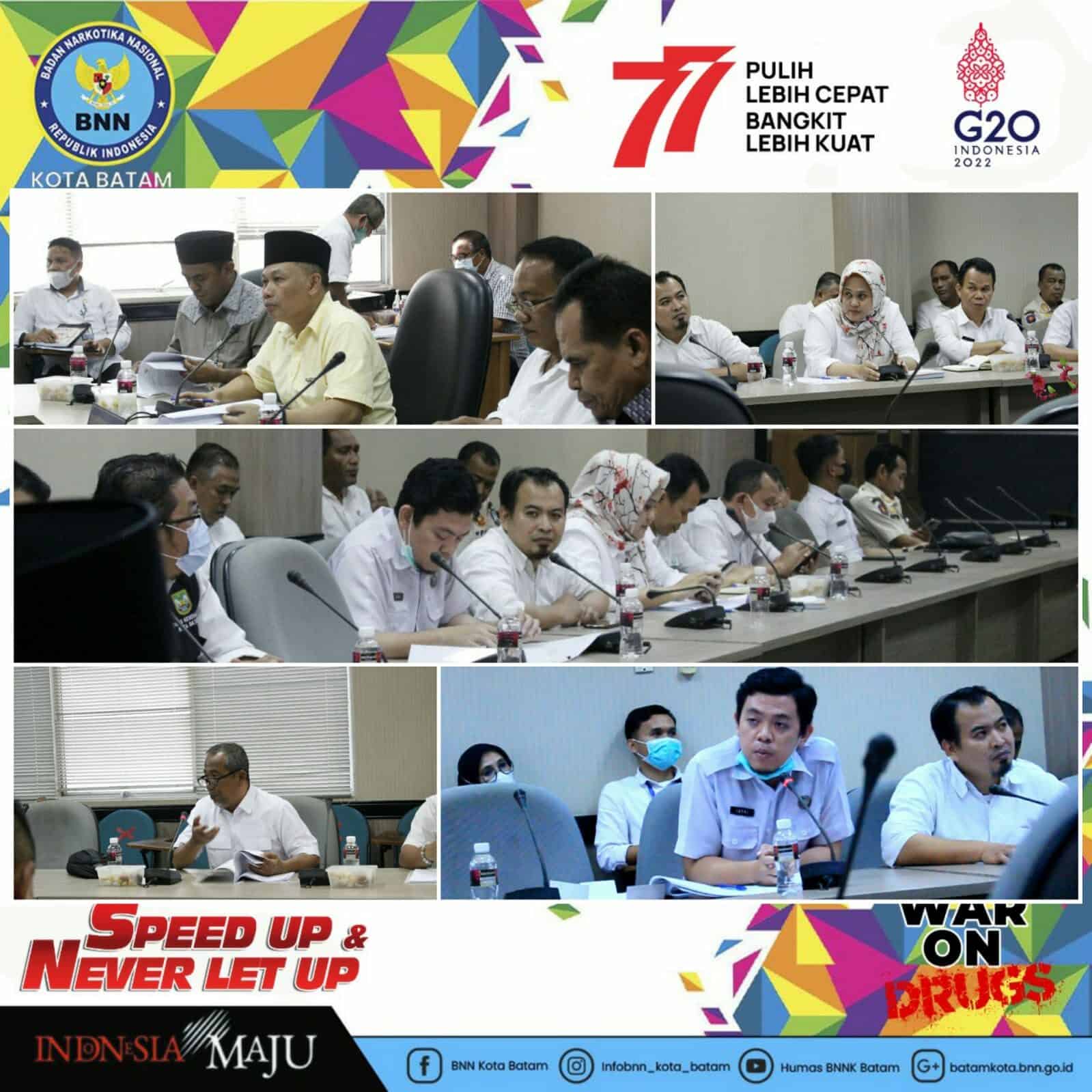 Rapat Pansus DPRD Batam Pembahasan Ranperda Tentang Fasilitasi P4GN dan Prekursor Narkotika Auto Draft