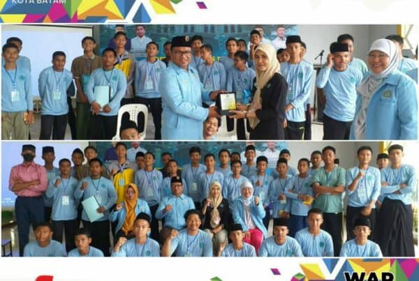 Sosialiasi P4GN di Lingkungan Masyarakat - Pengurus/Calon Pengurus Remaja Masjid Dalam Rangka Pelatihan Pengurus/Calon Pengurus Remaja Masjid se-Kota Batam