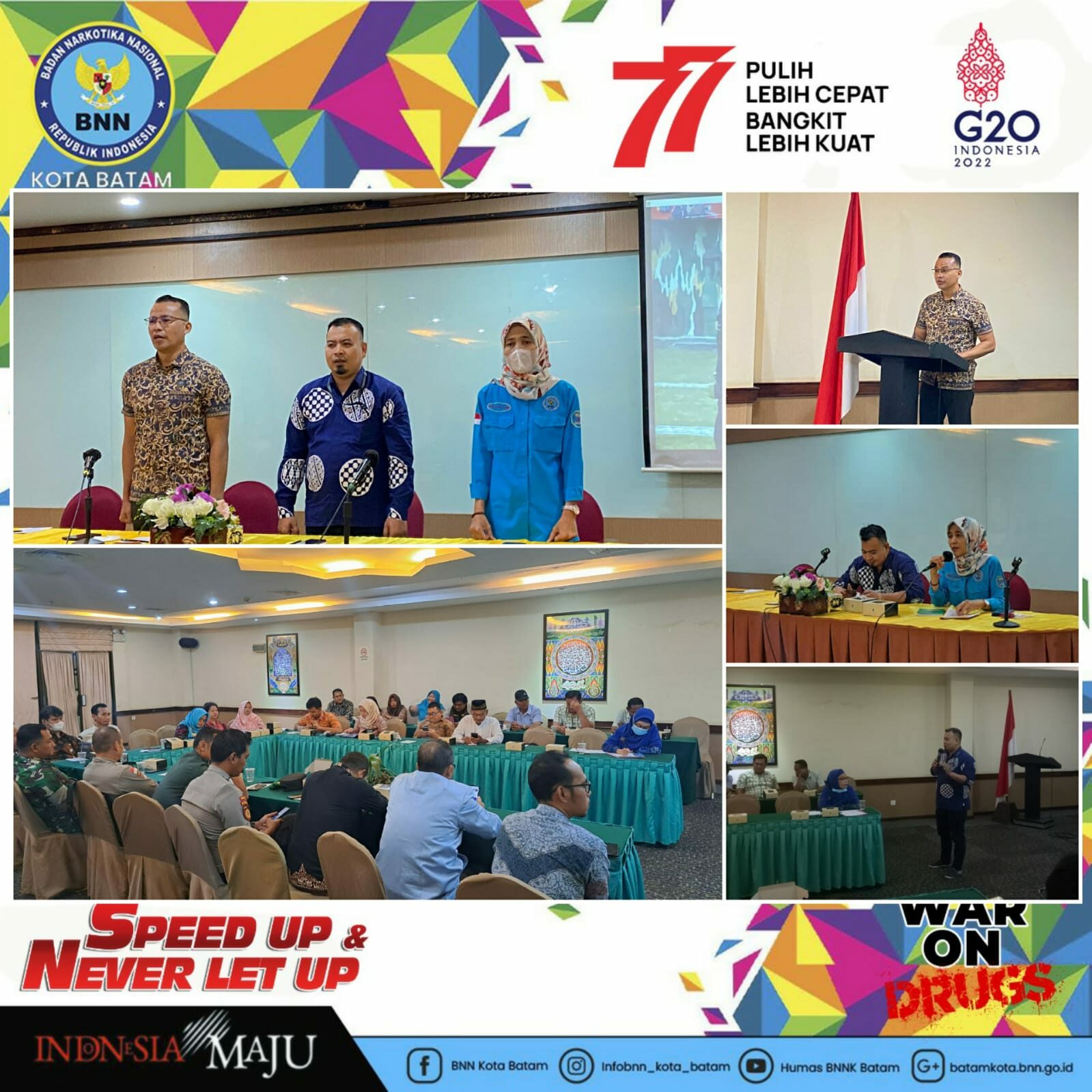 Rapat Koordinasi Pelaksanaan Fasilitasi Advokasi Program Ketahanan Keluarga Anti Narkoba Berbasis Sumber Daya Pembangunan Desa/Kelurahan Rapat Koordinasi Pelaksanaan Fasilitasi Advokasi Program Ketahanan Keluarga Anti Narkoba Berbasis Sumber Daya Pembangunan Desa/Kelurahan