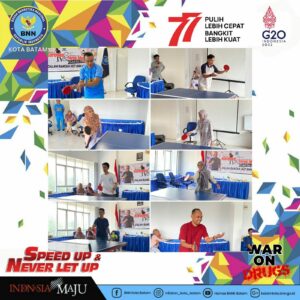 Lomba Karaoke & Tenis Meja dalam rangka Pra-HUT BNN ke-21