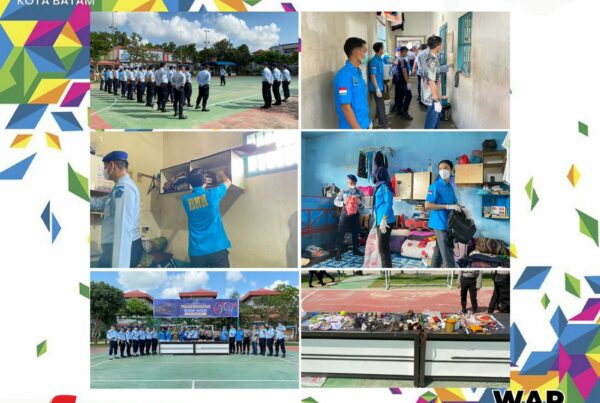 Kegiatan Razia Serentak Blok Hunian Lapas Kelas IIA Batam Dalam Rangka Hari Bhakti Pemasyarakatan ke-59