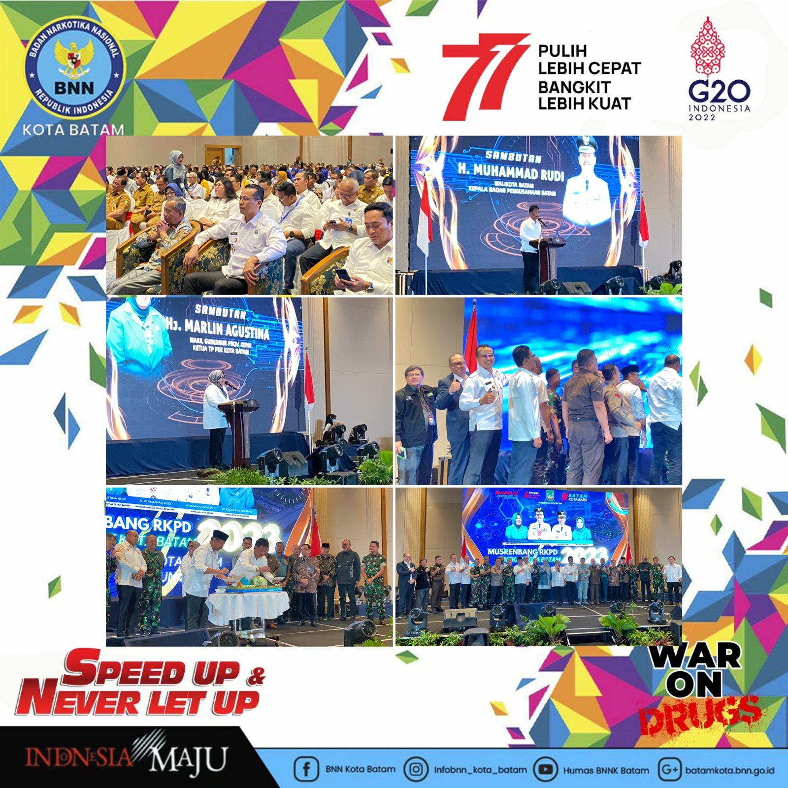 Acara Pembukaan Musyawarah Perencanaan Pembangunan (MUSRENBANG) RKPD Tingkat Kota Batam Tahun 2023 Auto Draft