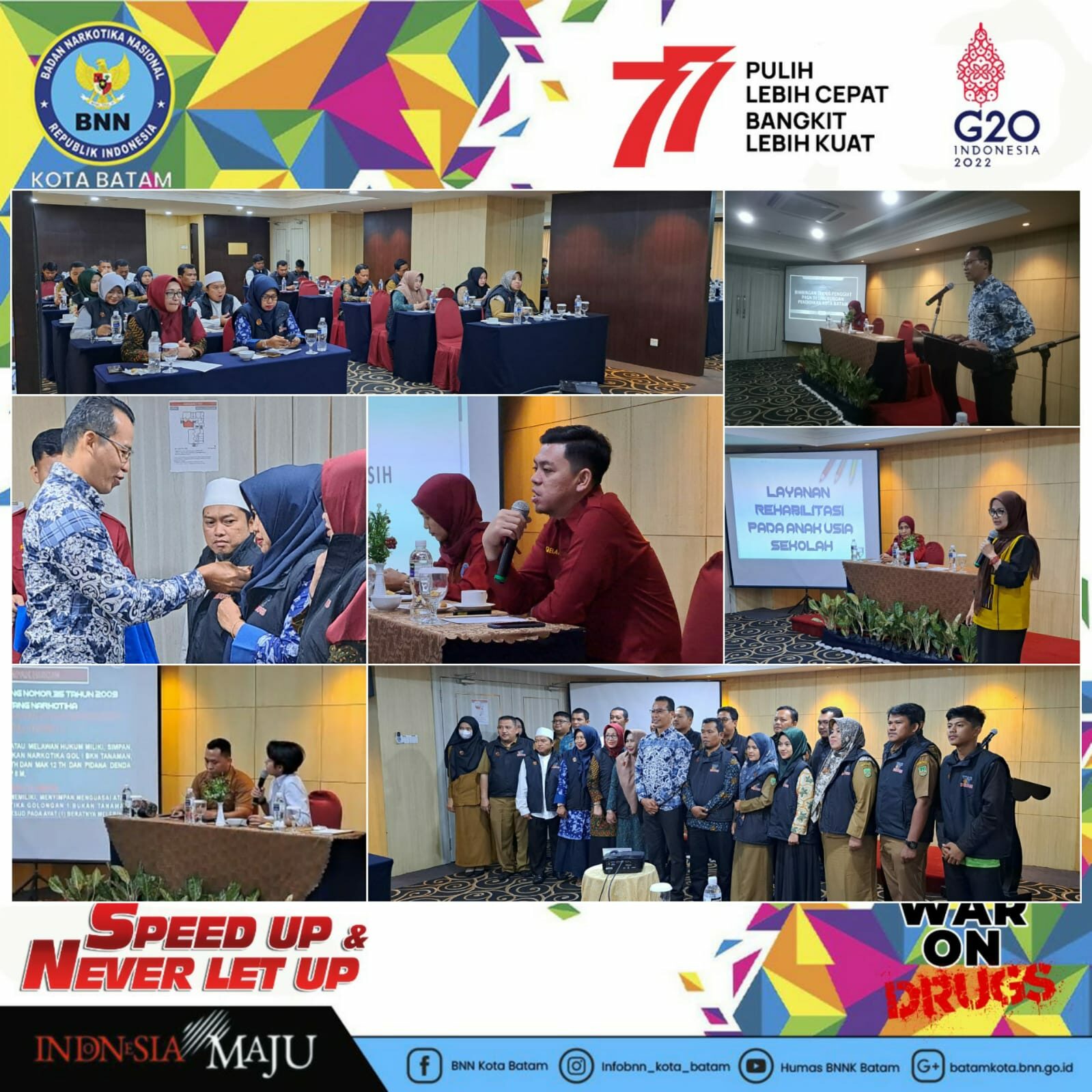 Bimbingan Teknis Penggiat P4GN Lingkungan Pendidikan Kota Batam (Hari Pertama) Bimbingan Teknis Penggiat P4GN Lingkungan Pendidikan Kota Batam (Hari Pertama)