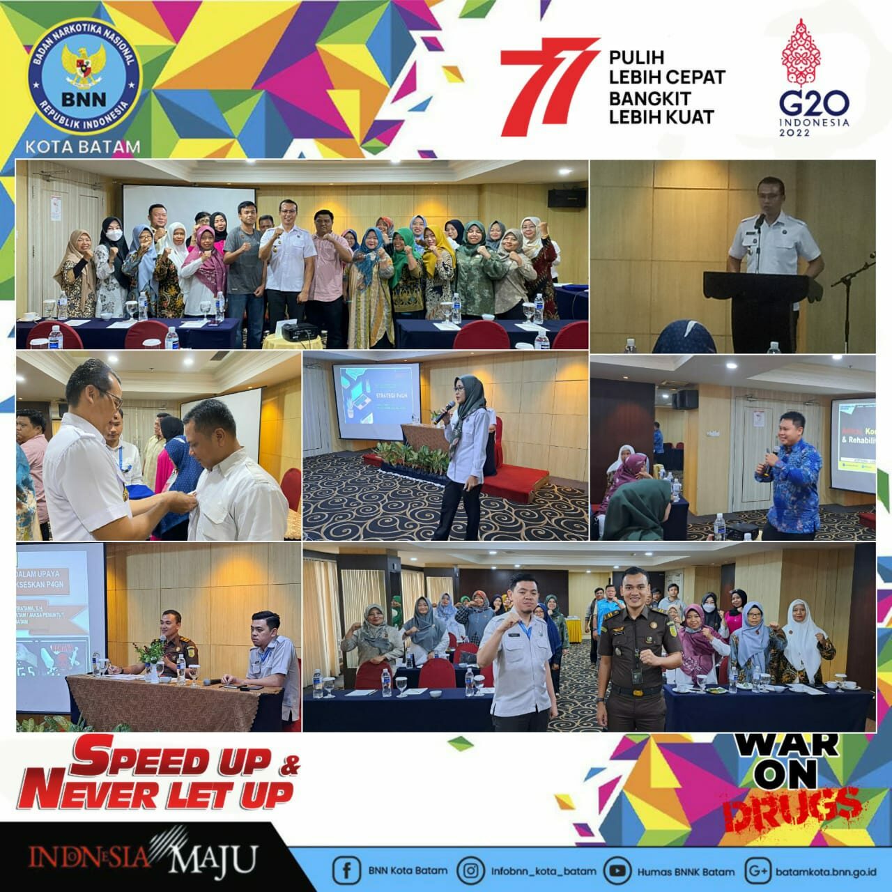 Bimbingan Teknis Penggiat P4GN Lingkungan Masyarakat Kota Batam (Hari Pertama) Bimbingan Teknis Penggiat P4GN Lingkungan Masyarakat Kota Batam (Hari Pertama)
