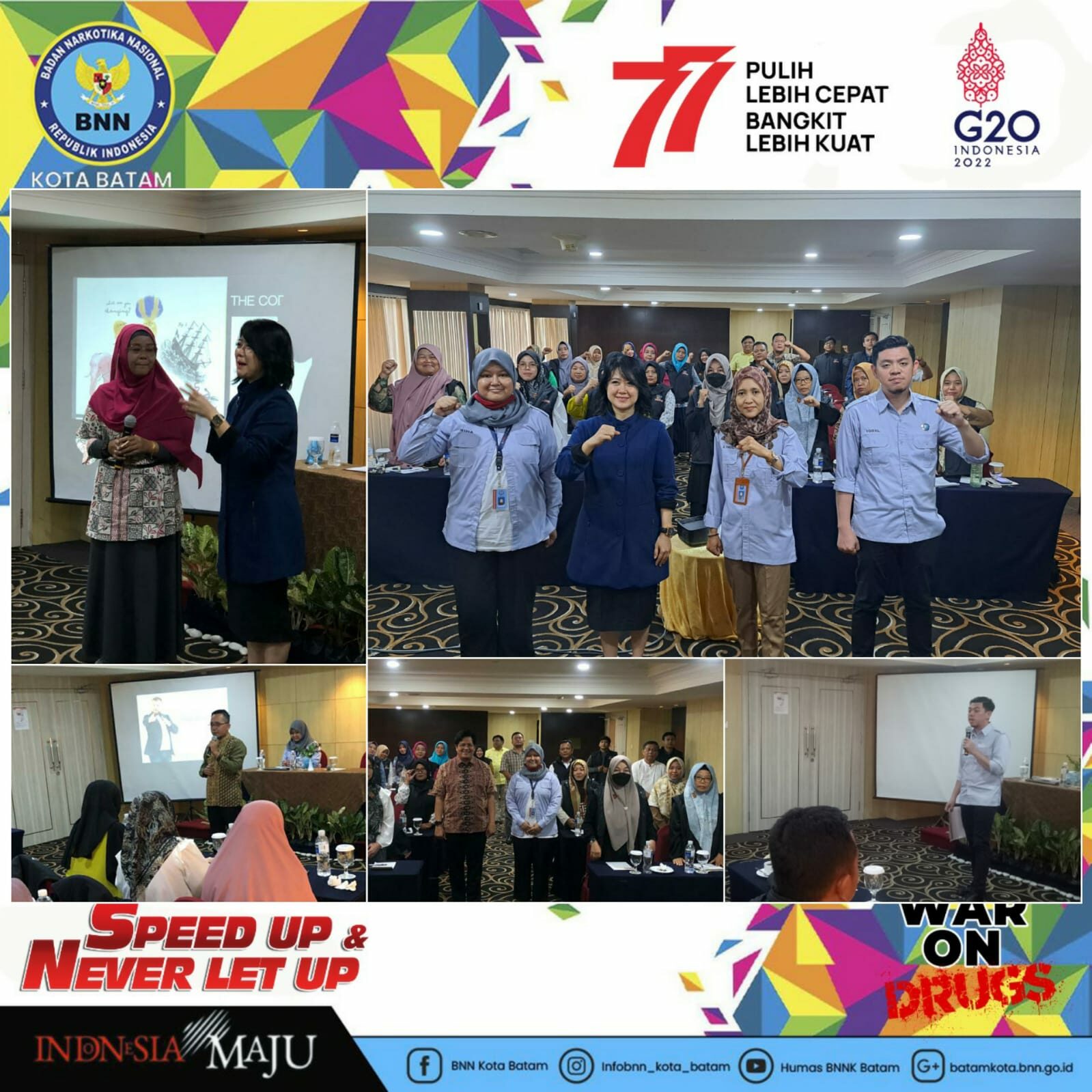 Bimbingan Teknis Penggiat P4GN Lingkungan Masyarakat Kota Batam (Hari Kedua) Bimbingan Teknis Penggiat P4GN Lingkungan Masyarakat Kota Batam (Hari Kedua)