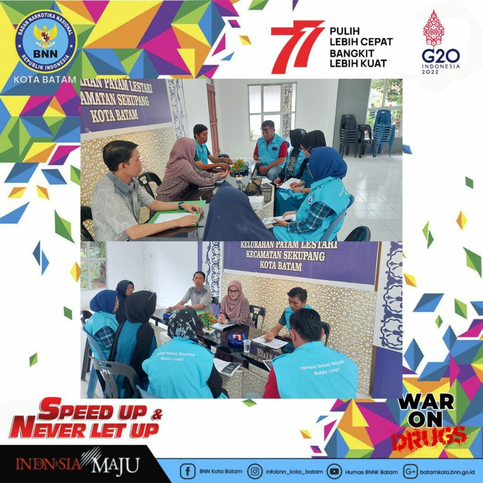Operasional Unit Intervensi Berbasis Masyarakat (IBM) berupa Sosialisasi IBM di Kelurahan Patam Lestari Auto Draft