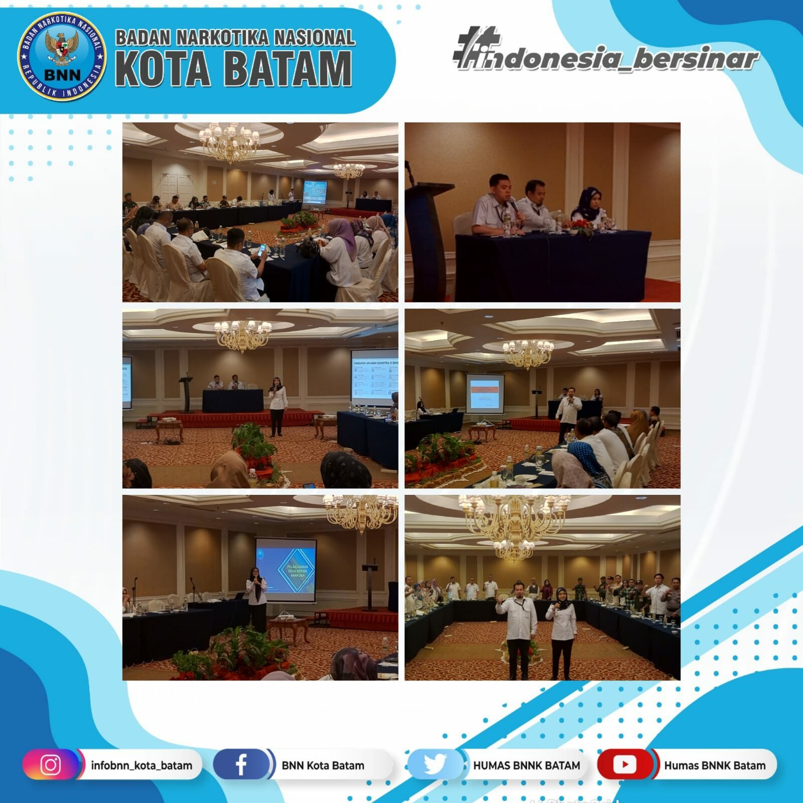 Rapat Koordinasi Pelaksanaan Fasilitasi Advokasi Program Ketahanan Keluarga Anti Narkoba Berbasis Sumber Daya Pembangunan Desa/Kelurahan Rapat Koordinasi Pelaksanaan Fasilitasi Advokasi Program Ketahanan Keluarga Anti Narkoba Berbasis Sumber Daya Pembangunan Desa/Kelurahan